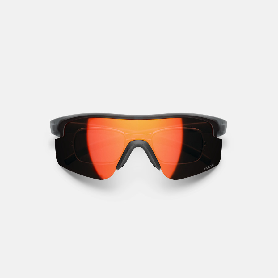 Очки солнцезащитные WHITELAB AERO Black inc / Lumi red